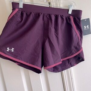 UA running shorts